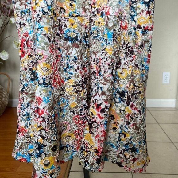 Talulah Bittersweet Flounce Midi Dress - Multi size‎ XL - Picture 9 of 13